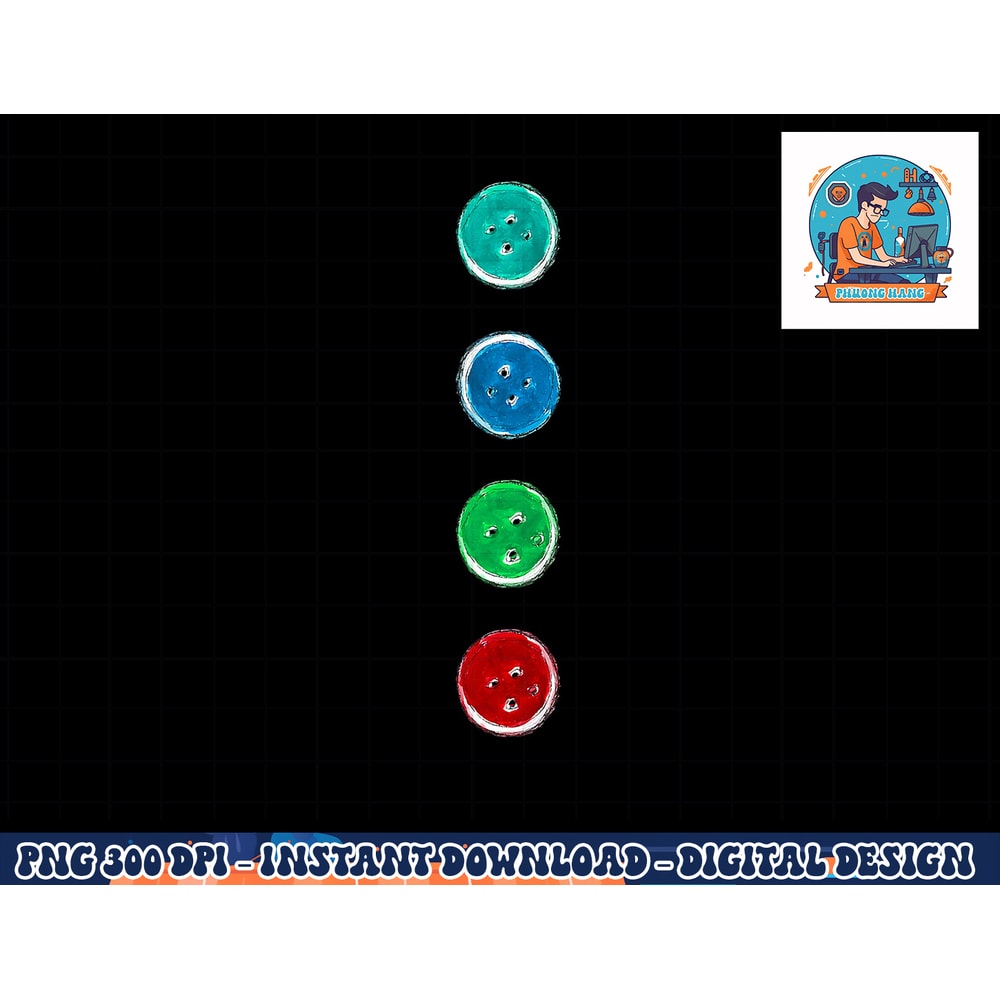 Four Groovy Buttons Blue Cat Funny Halloween Custom Kid png, sublimation copy.jpg