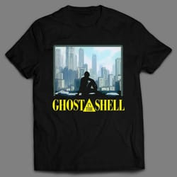 ghost in the shell anime mens tshirt size usa unisex