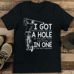 i got really drunk tee