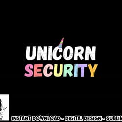 halloween mother daughter costume unicorn security dad mom png, sublimation copy