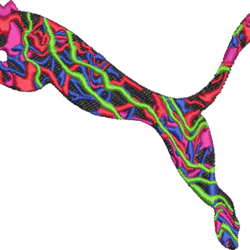 puma embroidery design