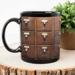 librarian coffee mugs, library gift, book lover gift, bookish gift, bibliophile gift, gift for her, merry christmas gift