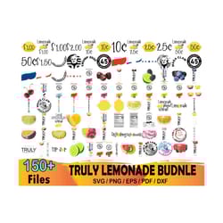 150 truly lemonade bundle svg, truly lemonade svg, truly logo svg
