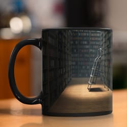 librarian shelf mugs, library gift, book lover gift, bookish gift, bibliophile gift, gift for her, merry christmas gift