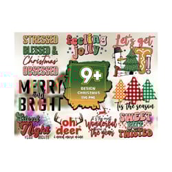 9 design christmas bundle svg, christmas svg, xmas svg, christmas sublimation, digital download