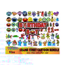 1000 sesame street bundle svg, the muppets svg, muppets cut file