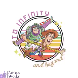 vintage to infinity and beyond svg disney toy story svg file