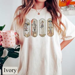 comfort colors retro mickey the haunted mansion svg-png, d