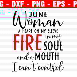 june woman svg, this girl has fought a thousand battles this girl was born in december svg, cricut file silhouette