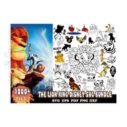 1000 the lion king svg, disney svg, lions king svg