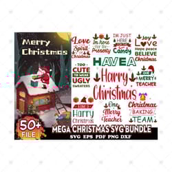13 files messy bun skull bundle svg50 designs mega christmas svg bundle, christmas svg, xmas svg, merry christmas svg, c