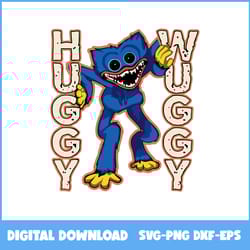 horror huggy wuggy svg, huggy wuggy svg, horror svg, poppy playtime svg, png eps dxf digital file