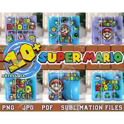 designs bros inflated for 20oz skinny tumbler wraps, cartoon png sublimation, princess 3d tumbler full wrap