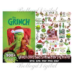 the grinch 900 files svg bundle, grinch christmas svg bundle, christmas svg, grinch svg, grinch christmas svg, merry chr