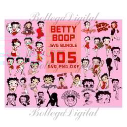 105 files betty boop svg bundle, cartoon svg, betty boop svg, betty svg, boop betty svg, betty boop bundle, betty boop c