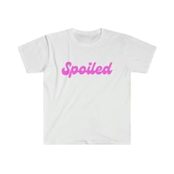 funny y2k sassy tshirt, spoiled 2000s celebrity style meme tee, gift shirt