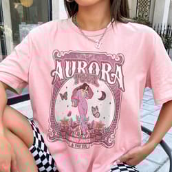 aurora tour 1978 79 shirt, vintage daisy jones the six shirt,taylor jenkins reid