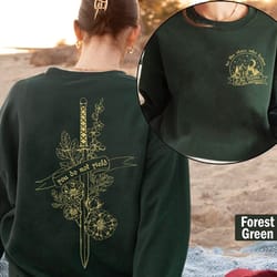 to the stars who listen and the dreams that are answered shirt, a court of thorns and