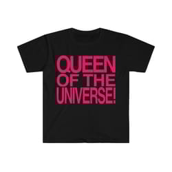 queen of the universe funny celebrity inspired y2k aesthetic 2000s cool girl meme t shirt