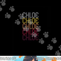 chloe name gift personalized first name png, sublimation copy