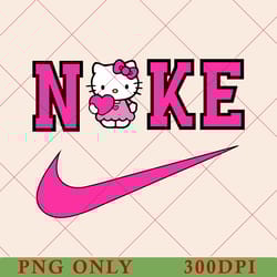 cute hello kitty nike png, just do it later hello kitty logo nike, nike matching, sport kitty png, cute kawaii kitty png