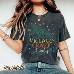 comfort colors vintage village crazy lady shirt, gramma tala shirt, moana shirt, disney grandma shirt, mother's day, moa