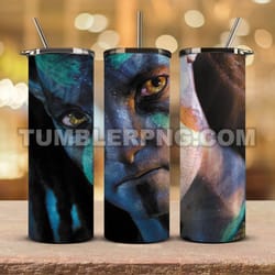 avatar tumbler wrap,avatar 20oz tumbler png, skinny tumbler 20oz, avatar 2 png,the way of water png
