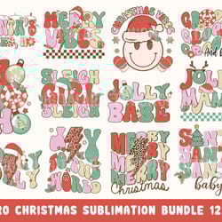 retro back to school png bundle, first day of school, hello school