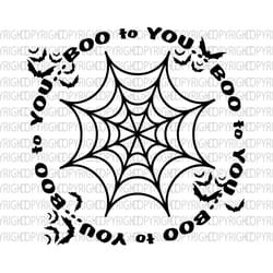 boo svg halloween, bo to you svg, bat svg halloween, spider web svg, halloween monogram svg, boo with spider and web