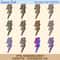 Trendy Png Bundle, Leopard Lightning Bolt Png, Lightning Bolts Clipart, Leopard Bolt Png, Png File For Sublimation, Cheetah Print Png, Retro - 1.jpg