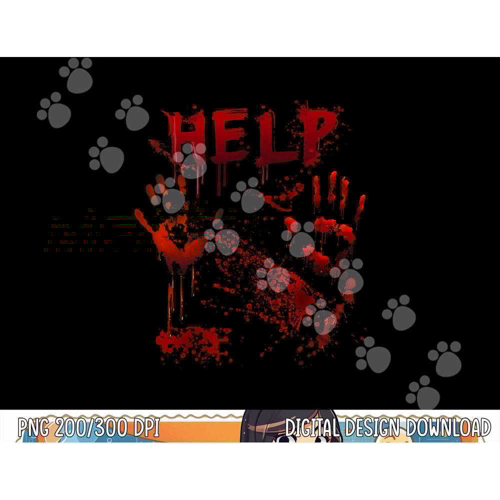 Funny Help Bloody Handprint Halloween Costume Matching Mens png, sublimation copy.jpg