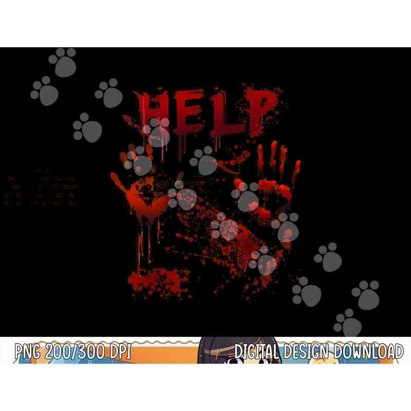 Funny Help Bloody Handprint Halloween Costume Matching Mens png, sublimation copy.jpg