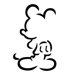 mickey sketch svg, mickey mouse svg, mickey head logo, mickey minnie, disney logo, instant download