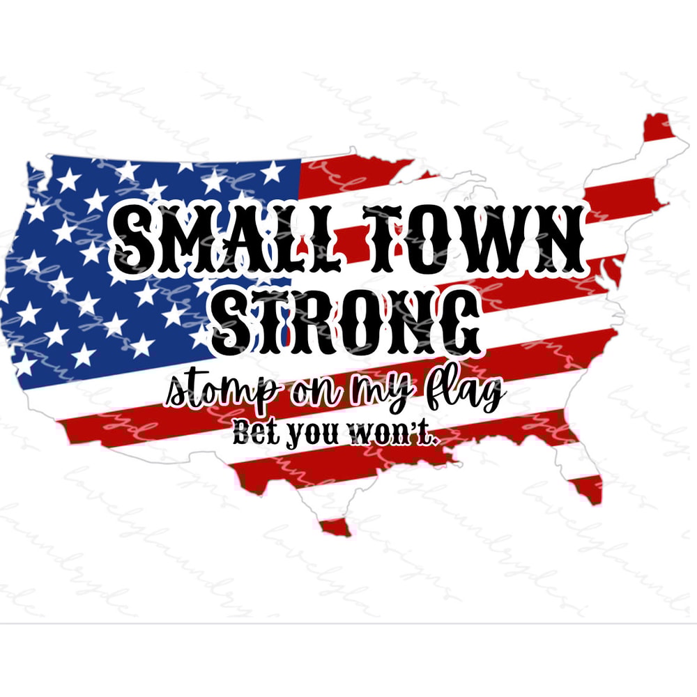 Small Town Strong, Stomp on My Flag, Bet you won’t, Try That In a Small Town, Jason Aldean, Patriotic PNG, Instant Download, Digital SVG - 1.jpg