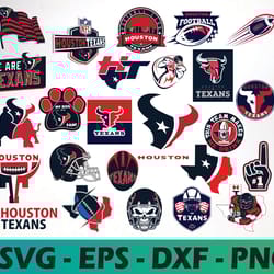 houstontexans logo, bundle logo, svg, png, eps, dxf 3