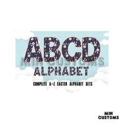 ABCD Alphabet Easter Day Png, Easter Day Png, Alphabet Png, A To Z Png