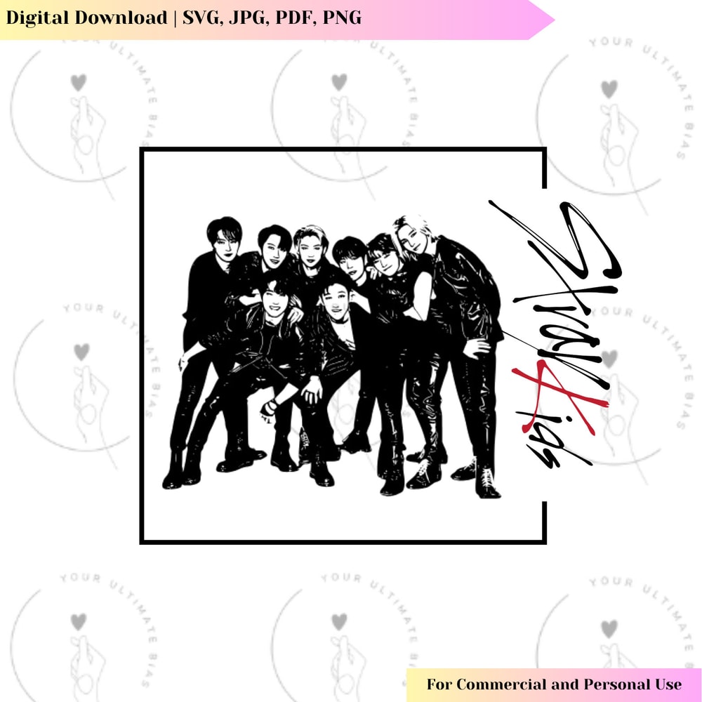 Stray Kids SVG Straykids Vector Kpop Design - 1.jpg