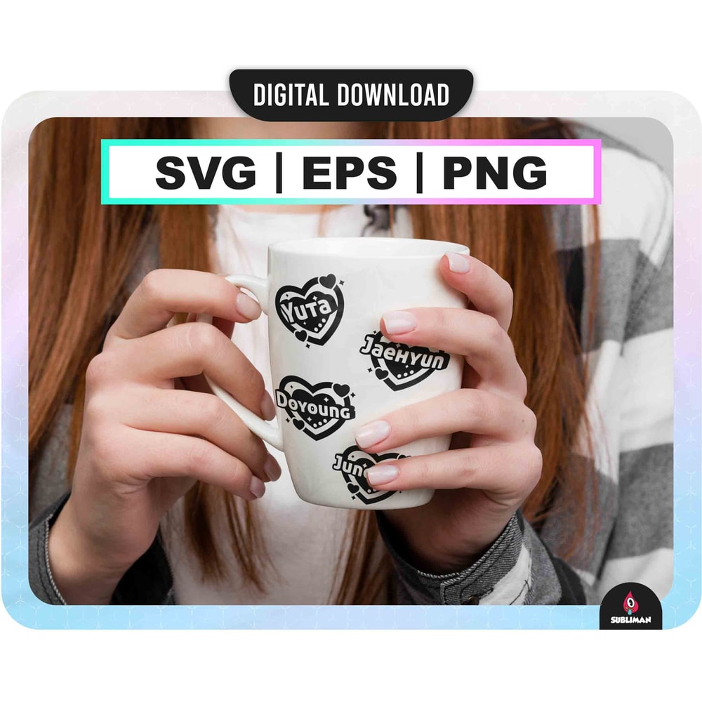 NCT 127 Svg, Eps nct 127 member Kpop Star PNG nct 127 Decal Printable Vector files for Cricut - 2.jpg