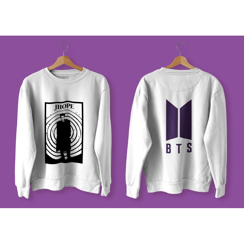 BTS JHope (Hoseok) PROOF Stencil Svg, Png, Ai Digital Download cut file template for Cricut silhouette vector - 2.jpg