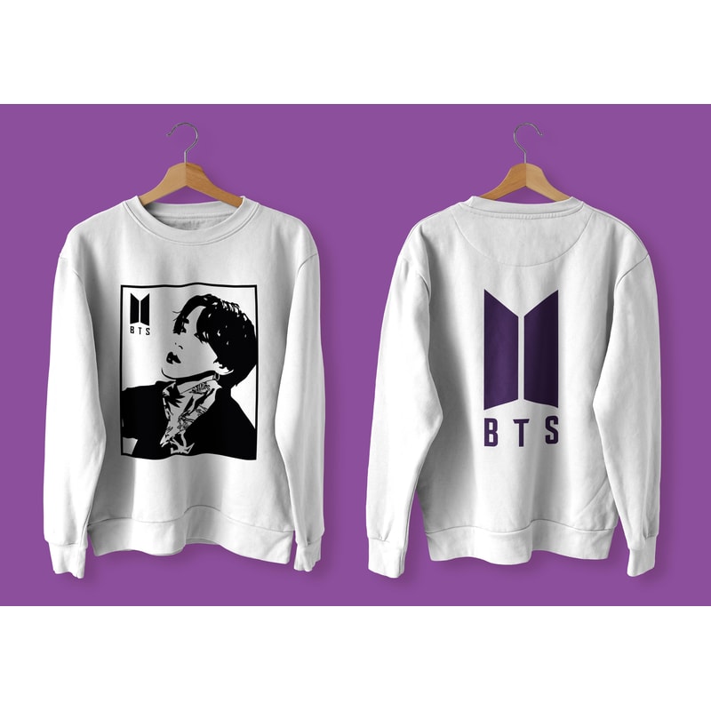 BTS Jimin Stencil Svg, Png, Ai Digital Download cut file template for Cricut silhouette vector - 4.jpg