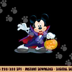 disney halloween mickey mouse vampire png, sublimation copy