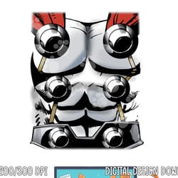 marvel thor the mighty halloween costume png, sublimation copy