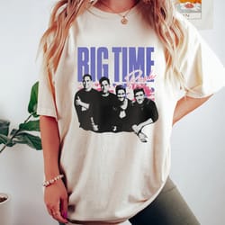 comfort colors 90s vintage big time rush band shirt, big time rush tee