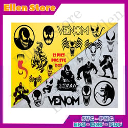 venom svg bundle