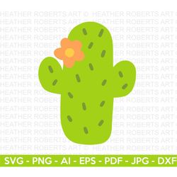 Cactus SVG, Succulent, Plant, Summer Svg, Cactus Clip Art, Cactus, Cactus Print, SVG, Cut File  for Cricut, Silhouette