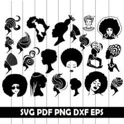 afro woman svg, afro woman clipart, afro woman png, afro woman eps, afro woman dxf, afro woman pdf, afro woman art