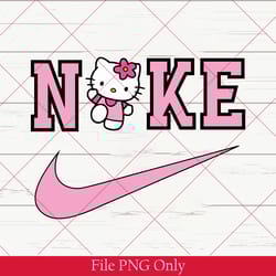 cute nike hello kitty png, nike kawaii kitty png, cats kitty nike png, cute hello kitty png, logo nike & kitty png