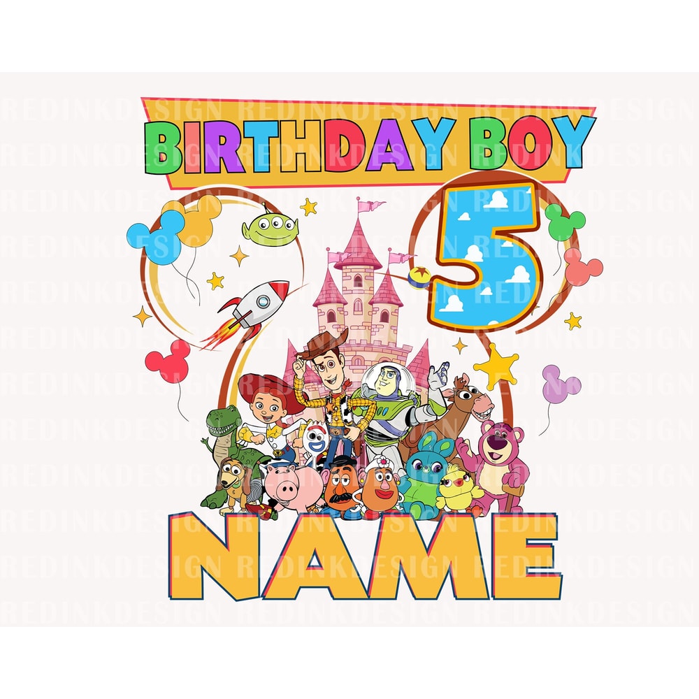 Birthday Boy Png, My 5th Birthday Png, It's My Birthday Png, Birthday Trip Png, Birthday Png, Birthday Sublimation Design, Custom Name Png - 1.jpg