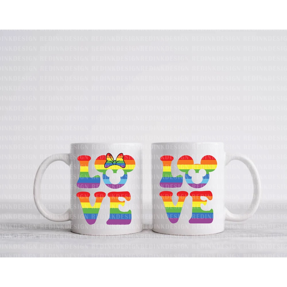 Bundle Love Rainbow Svg, LGBT Pride Svg, Rainbow Mouse Head Svg, Rainbow Flag Svg, Equality Svg, Support LGBT Rights, LGBT Community Svg - 3.jpg