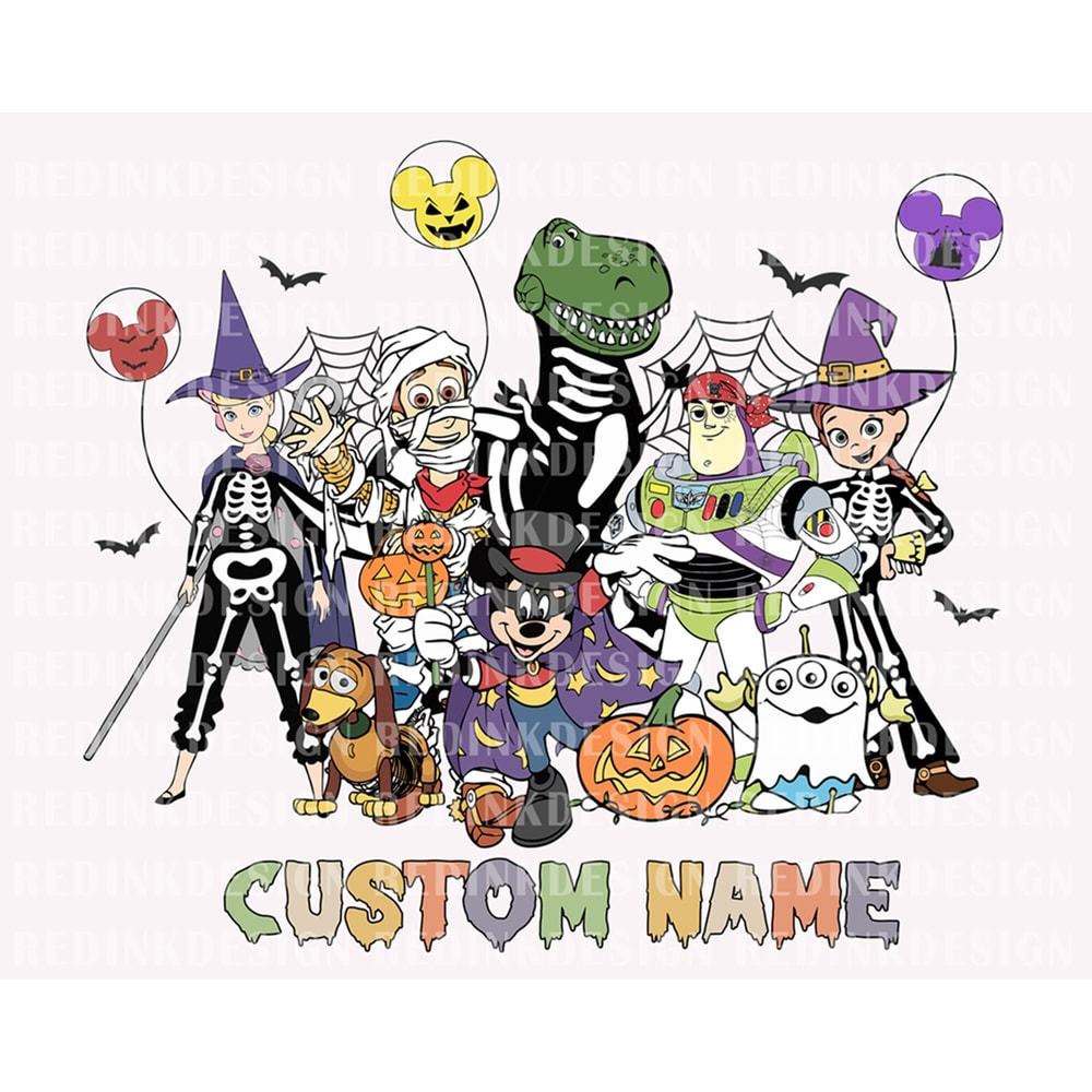 Bundle You've Got A Friend In Me PNG, Halloween Png, Spooky Png, Trick Or Treat Png, Halloween Skeleton Masquerade, Custom Name Png - 3.jpg
